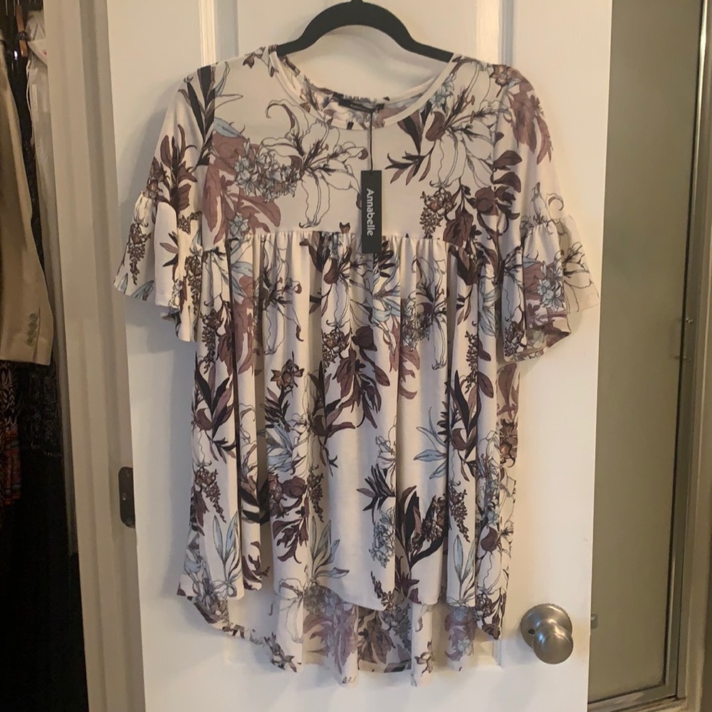 Annabelle babydoll top